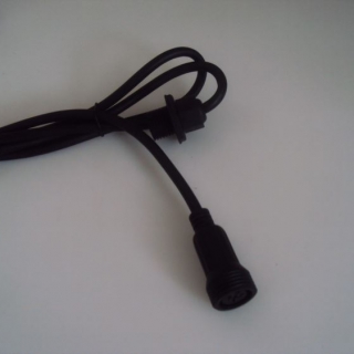 3芯1.5平方橡胶线电源防水母头